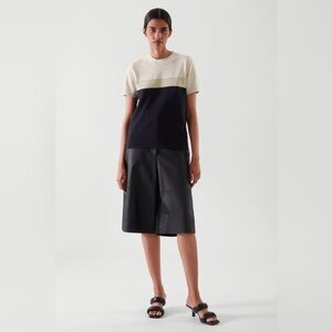 COS Muted Shades Knit T-shirt